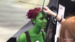 Woman Transforms into Gamora at the New York Comic Con | Mashable