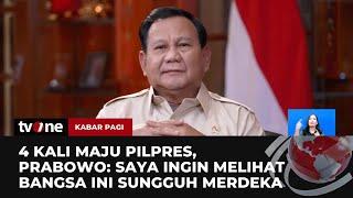 Prabowo Subianto Bicara Untuk Indonesia | Kabar Pagi tvOne