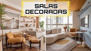 COMO DECORAR SALA DE ESTAR E TV DE FORMA ELEGANTE | DICA DE DECORAÇÃO PARA SALAS