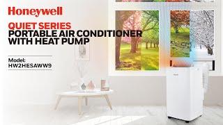 Honeywell HW2HESAWW9 12,000 BTU (ASHRAE) with Heat Pump Quiet Series Portable Air Conditioner