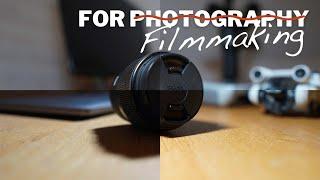 Sigma 56mm for FILMMAKING