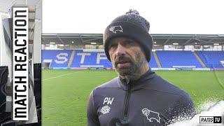 MATCH REACTION I Paul Warne - Shrewsbury Town (A)