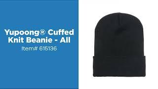 Promo Product Review: Yupoong® Cuffed Knit Beanie - All| AnyPromo 615136