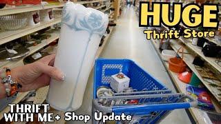 HUGE Thrift Store | Thrift With Me + NEW Shop Update | Reselling