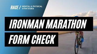 Ironman Marathon form check: Leveraging Gravity for Peak Performance