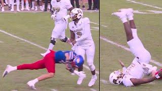 Kansas Player TAKES OUT Shedeur Sanders with DIRTY Hit! Refs AWFUL No-Call!