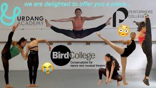 DANCE COLLEGE AUDITIONS *Urdang, Bird college, Performers, LIPA*