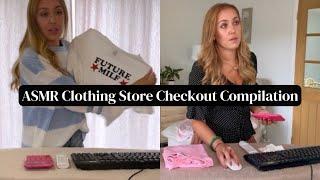 ASMR Clothing Store Check Out Roleplay Compilation