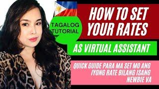 How to Set Your Rates as Virtual Assistant - Virtual Assistant Pricing Structure