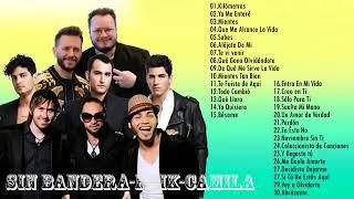 SIN BANDERA,REIK,CAMILA EXITOS ROMANTICAS MIX MIX DE LO MEJOR DE REIK, CAMILA Y SIN BANDERA