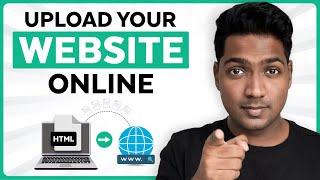 How to Upload Your Website To The Internet  | 2024