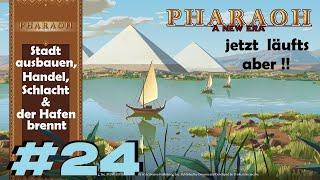 Pharaoh A New Era #24 wirtschaftlicher Aufschwung, Kampf, großer Hafenbrand & Pyramidenbau