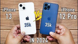 iPhone 13 Vs iPhone 12 Pro In 2024 Comparison  | Best Used iPhone for Rs.35,000 | HINDI