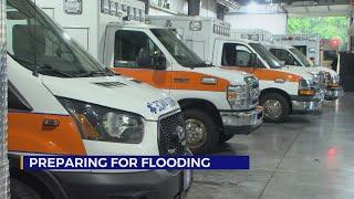 Local emergency response teams prepare for flooding