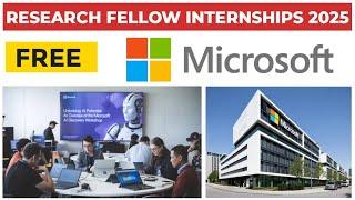 Microsoft internship 2025 | Internship 2025 | Internships for college students | Work From Home