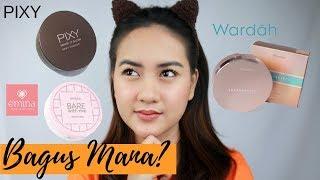 BATTLE CUSHION LOKAL PIXY, EMINA, WARDAH YANG HITS KEKINIAN ON OILY ACNE SKIN (+ Uji Ketahanan)