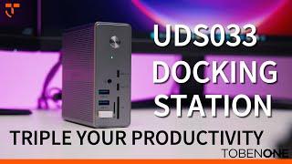 Triple Your Productivity with TobenONE UDS033: The Ultimate Docking Station