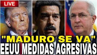 EN VIVO: "MADURO SE VA" EEUU tomar medidas AGRESIVAS contra LA DICTADURA