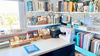 Craft room tour: 2024 - Storage & organisation