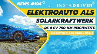 E-Auto als Solarkraftwerk, 750km Reichweite DS 8 EV, Kia EV9 GT, Jeep Recon EV, VW, THG | E-News 194