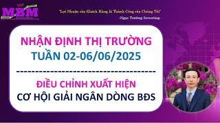 02-06/06/2025: ĐIỀU CHỈNH XUẤT HIỆN - CƠ HỘI ĐỂ GIẢI NGÂN DÒNG BĐS #ngọctrườnginvesting