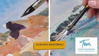 Sunny Sand, Sea & Rocks Preview with Tom Shepherd School of Watercolour