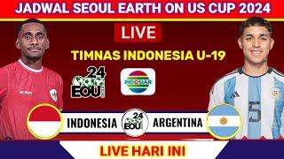 Jadwal Timnas Indonesia vs Argentina U19 Di Turnamen Seoul Earth on Us Cup 2024  Live Indosiar