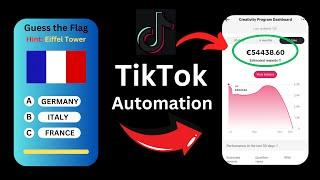 Viral Niche Formula: Make $950/Day With TikTok Creativity Program |TikTok Automation