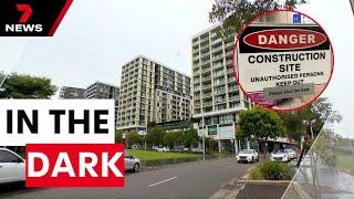 Damage to concrete parts detected at Macquarie Park's newest apartments | 7NEWS