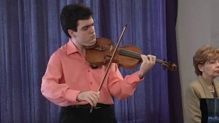 G. Ph. Telemann / Gigue from Fantasia No. 4 in D major / Dimitrije Mandić, violin