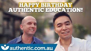 Authentic Education’s 7-Year Birthday! Thank You From Benjamin J Harvey, Cham Tang & The A.E. Team