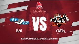 PRK Gulf Isou vs Lae Snax Tigers | Match Highlights | Digicel ExxonMobil Cup 2024 | Round 13