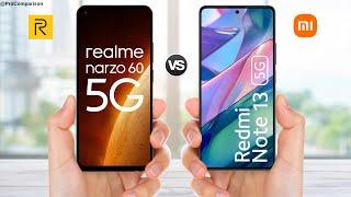 Realme Narzo 60 5g vs Redmi Note 13 5g || Price || Specs Comparison