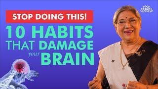 10 Ways To Keep Your Brain Sharp And Protect Your Mental Health | 10 Habits That Damage Your Brain