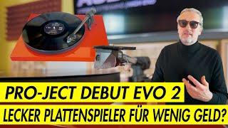 Pro-Ject Debut EVO 2: Plattenspieler im Test