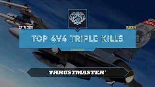 SATAL 2021 | Top 4v4 Triple Kills Of January | Block 4 | DCS World