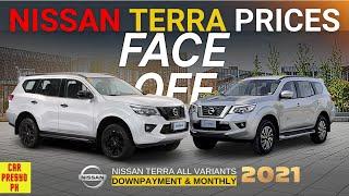 Nissan Terra 2021 Price List (DP & Monthly) Philippines | Nissan Terra All Variants | Car Presyo Ph