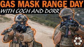 Gas Mask Shooting Range Day with Navy SEAL "Coch" and Dorr