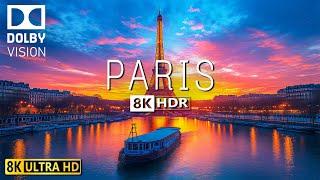 PARIS – The City of Light and Love - 8K (60FPS) Nature Film