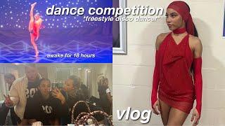 dance competition VLOG *freestyle disco dancer*