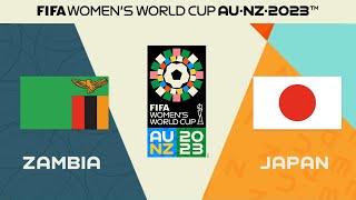 ZAMBIA vs JAPAN ᴴᴰ 22.07.2023 - FIFA Women’s World Cup 2023 | FIFA 23