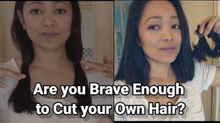 DIY HAIRCUT - ARE YOU BRAVE ENOUGH TO CUT YOUR OWN HAIR?
