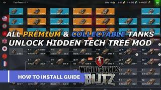 (Tutorial) How to install the Extended Tech Tree Mod (WOT Blitz)