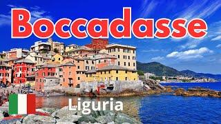 Boccadasse, Italy  4K Walking Tour - October 2024