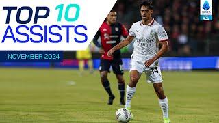 The Top 10 Assists of November | Top Assists | Serie A 2024/25