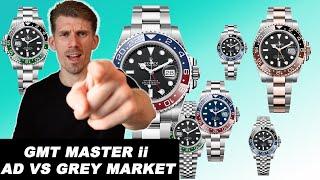 ROLEX GMT MASTER II PRICE 2023 (AD'S VS GREY MARKET)