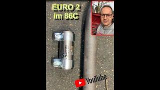 VW Polo 86C 2F Euro 2 KAT Minikat nachrüsten #Poloman86C