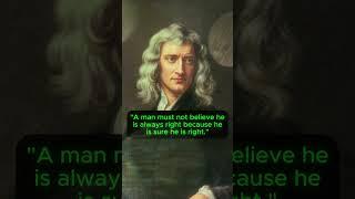 ⏳Isaac Newton - a Genius who unlocked the Secrets of Motion and redefined Physics️