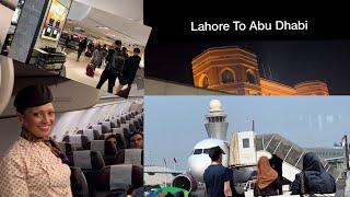 Traveling To Abu Dhabi | Lahore Airport | Asif Dar Uk Vlogs