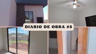 Diário de obra #5| terminamos a 5° etapa de obra.